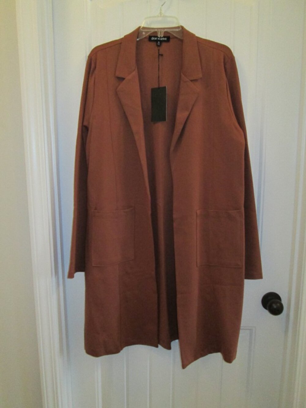 Dear Scarlett Long Blazer Duster XL NWT - Picture 3 of 7